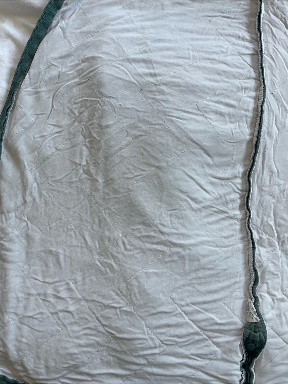 Kyte BABY Moss Green Sleeveless Sleep Sack with Knot Shoulder - Picture 5 of 7